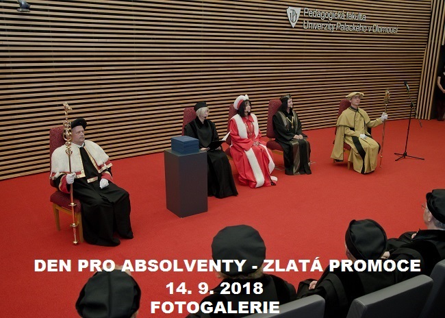 Zlatá promoce 2018 FOTOGALERIE